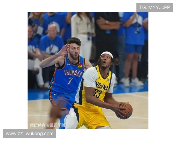 切特·霍姆格伦无球掩护制造错位，拉开雷霆内线空间效率提升